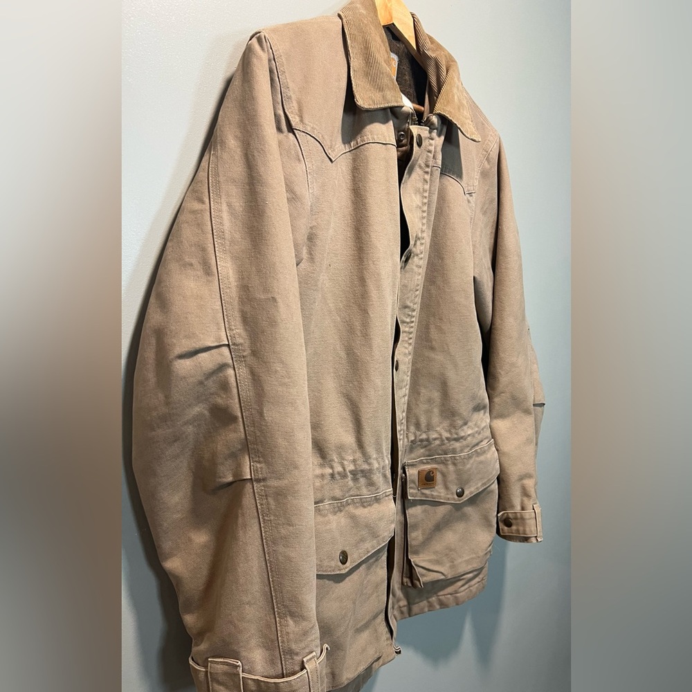 Carhartt Brown Canvas Field Jacket - Picture 13 of 13